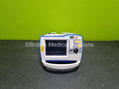 Zoll R Series Plus Defibrillator / Monitor (Powers Up) Including Pacer, ECG, SpO2 and Printer Options with 1 x Paddle Lead *SN AF13C027891*