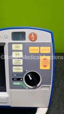 Zoll R Series Plus Defibrillator / Monitor (Powers Up) Including Pacer, ECG, SpO2 and Printer Options with 1 x Paddle Lead *SN AF13C027891* - 3