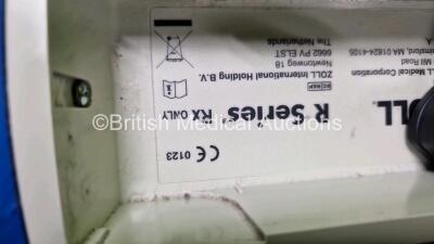 Zoll R Series Plus Defibrillator / Monitor (Powers Up) Including Pacer, ECG, SpO2 and Printer Options with 1 x Paddle Lead *SN AF13C027891* - 5