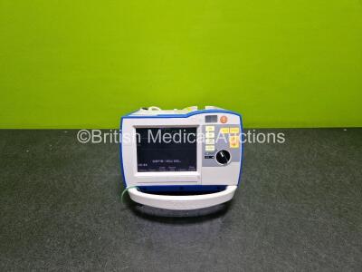 Zoll R Series BLS Defibrillator / Monitor (Powers Up) Including , ECG and Printer Options with 1 x Paddle Lead *SN AF14C035932*