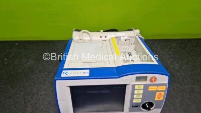 Zoll R Series BLS Defibrillator / Monitor (Powers Up) Including , ECG and Printer Options with 1 x Paddle Lead *SN AF14C035932* - 4