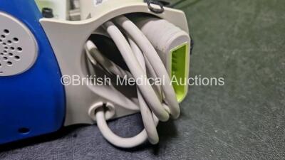 Zoll R Series BLS Defibrillator / Monitor (Powers Up) Including , ECG and Printer Options with 1 x Paddle Lead *SN AF14C035932* - 5