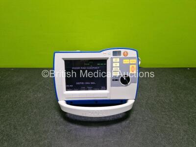 Zoll R Series BLS Defibrillator / Monitor (Powers Up) Including , ECG and Printer Options with 1 x Paddle Lead *SN AF14C035936*