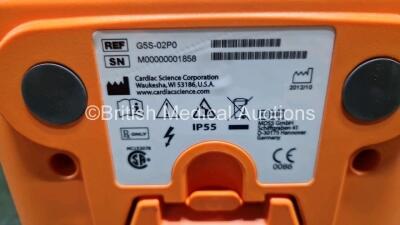 Cardiac Science Powerheart G5 Defibrillator Ref G5S-02P0 *Mfd 2012* (Powers Up) *SN M00000001858 - 5