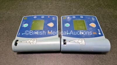 Job Lot Including 1 x Philips Heartstart FR2+ Defibrillator and 1 x Laerdal Heartstart Defibrillator (Both Powers Up) - 6