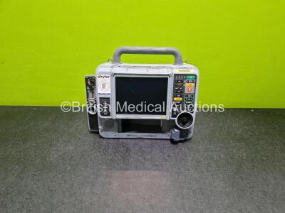 Medtronic Physio-Control Lifepak 15 12-Lead Monitor / Defibrillator *Mfd - 2010* Ref - 99577-000025, P/N - V15-2-000030 Including Pacer, Auxiliary Power, CO2, SPO2, NIBP, ECG and Printer Options (No Power Damaged / Missing Casing, Spares and Repairs) *SN