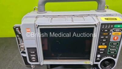 Medtronic Physio-Control Lifepak 15 12-Lead Monitor / Defibrillator *Mfd - 2010* Ref - 99577-000025, P/N - V15-2-000030 Including Pacer, Auxiliary Power, CO2, SPO2, NIBP, ECG and Printer Options (No Power Damaged / Missing Casing, Spares and Repairs) *SN - 2