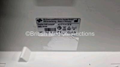 GS Corpuls3 Slim Defibrillator Ref : 04301 (Powers Up) with Corpuls Patient Box Ref : 04200 (Powers Up) with Pacer, Oximetry, ECG-D, ECG-M, CO2, CPR, NIBP and Printer Options, 4 and 6 Lead ECG Leads, CO2 Cable, CPR Sensor, Hose, Cuff, 3 x Li-ion Batteries - 10