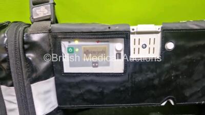 GS Corpuls3 Slim Defibrillator Ref : 04301 (Powers Up) with Corpuls Patient Box Ref : 04200 (Powers Up) with Pacer, Oximetry, ECG-D, ECG-M, CO2, CPR, NIBP and Printer Options, 4 and 6 Lead ECG Leads, CO2 Cable, CPR Sensor, Hose, Cuff, 3 x Li-ion Batteries - 9