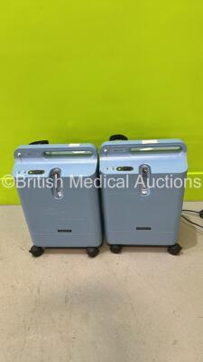 2 x Respironics Everflo OPI Oxygen Concentrators (Both Power Up)