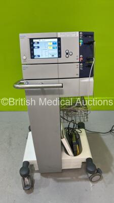 ERBE VIO 200 D Electrosurgical / Diathermy Unit Software Version 2.3.5 with ERBE APC 2 with Footswitch on Trolley (Powers Up) *11426676*