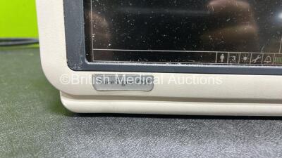 Philips SureSigns VM4 Patient Monitor Including ECG, SPO2 and NIBP Options (Powers Up) *SN US12555731* **No Asset Number** - 2