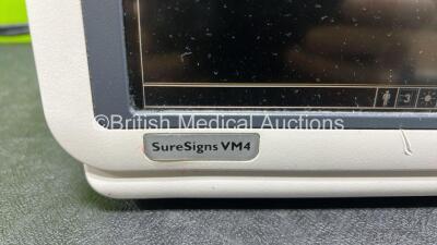 Philips SureSigns VM4 Patient Monitor Including ECG, SPO2 and NIBP Options (Powers Up) *No Serial Number* **No Asset Number** - 2