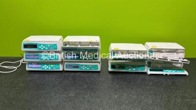 Job Lot Including 10 x B.Braun Infusomat Space Infusion Pumps (6 x Power Up, 4 x Spares / Repairs) *SN 521953 / 200646 / 200664 / 200969 / 201010 / 200959 / 200985 / 200706 / 201007 / 504583*