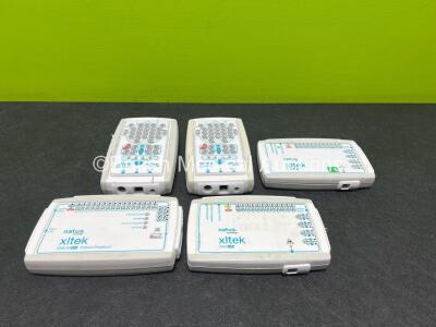 Job Lot Including 1 x Natus Xltek EMU40EX Patient Breakout, 2 x Natus Xltek Trex HD, 2 x Natus Xltek EEG32U