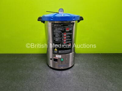 VWR Vapour Line Lite Autoclave (Powers Up Damage to Lid - See Photo) *AN 176720 26/11