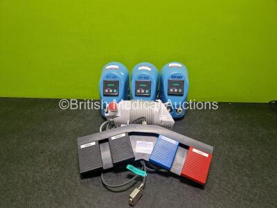 Mixed Lot Including 1 x Astrotherm Plus Warming Unit *Mfd - 2023* 3 x Medivators Scope Buddy Flushing Aids and 1 x FMS Footswitch