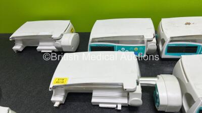 1 x B.Braun Infusomat Space Syringe Pump (Powers Up) and 10 x B.Braun Perfusor Space Syringe Pumps (All Spares / Repairs) *SN 10087 / 10120 / 97868 / 98117 / 178079 / 178045 / 98159 / 97851 / 98101 / 71822* - 5