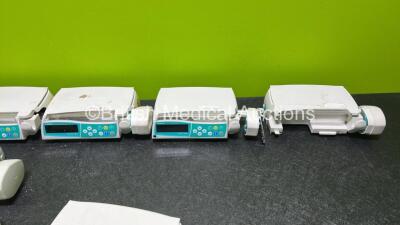 1 x B.Braun Infusomat Space Syringe Pump (Powers Up) and 10 x B.Braun Perfusor Space Syringe Pumps (All Spares / Repairs) *SN 10087 / 10120 / 97868 / 98117 / 178079 / 178045 / 98159 / 97851 / 98101 / 71822* - 6