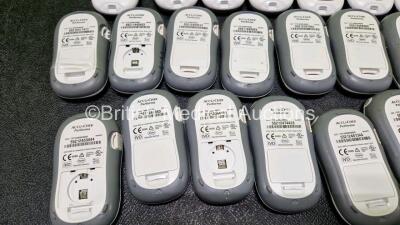 Job Lot of Accu-Chek Performa Blood Glucose Monitoring Systems (Some Missing Battery Covers) with Pouches - 6