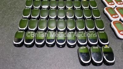 Job Lot of Various Blood Glucose Monitoring Systems (Some Missing Battery Covers) with Pouches - 4