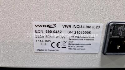 4 x VWR 23L Digital Incubators *2 x in Photo - 4 x in Total* (All Power Up) *RCK* - 7