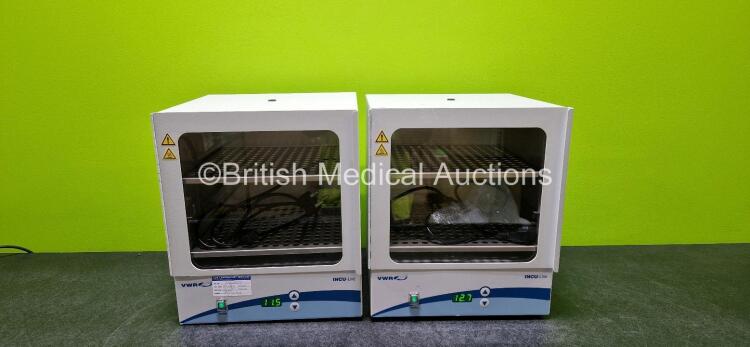 4 x VWR 23L Digital Incubators *2 x in Photo - 4 x in Total* (All Power Up) *Stock Photo Used* *RCK*