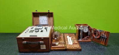 Job Lot Including 1 x Nuclear Enterprises Ltd NPL Secondary Standard Therapy Level X-Ray Exposure Meter with Various Accessories