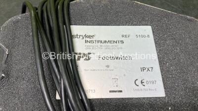 Stryker Ref 5100-8 TPS Footswitch - 2