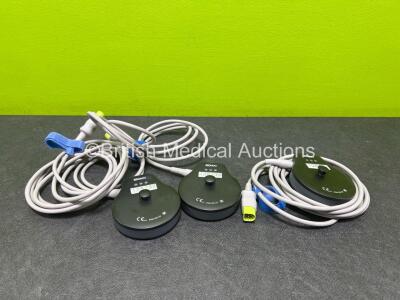 3 x Edan Transducers