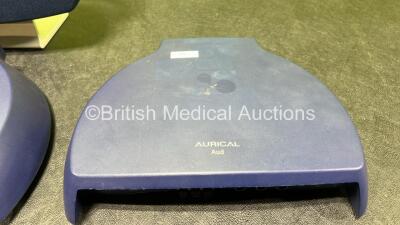 Job Lot Including 2 x Aurical Aud 1081 Fitting Audiometers *Mfd 2012* (Powers Up) with Headphones and Speaker - 3