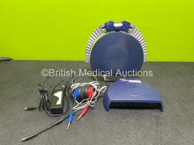 Job Lot Including 1 x Aurical Aud 1081 Fitting Audiometers *Mfd 2014* (Powers Up) with Headphones, Speaker and Power Supplies