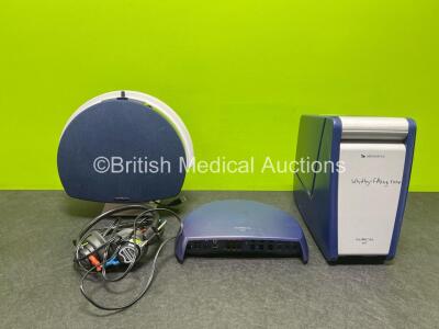 Job Lot Including 2 x Aurical Aud 1081 Fitting Audiometers, 1 x Aurical Hit Ref 8-04-15100 with Headphones and Speaker