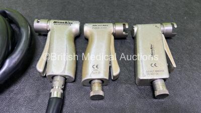 Job Lot Including 1 x MicroAire Hi Speed Pulse Lavage 4740-100 Handpiece, 1 x MicroAire PulseLavage, 1 x MicroAire PulseLavage FS with 1 x Gas Hose - 2