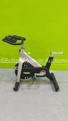 TechnoGym Exercise Bike (Pedal Mounting Point Snapped - Missing Seat) *S/N NA* A/N 202164* ***WAND***