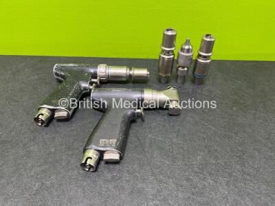 Job Lot Including 1 x desoutter Medical Multidrive MPX-500 Handpiece, 1 x desoutter Medical Direct Drive DPX-500 Series Handpiece, 1 x Reamerr RX-600 Ref 11830 Attachment, 1 x Liambrich Drill DZ-450 Ref 14240, 1 x High Torque Reamer Zimmer 180 RPM HX-600 