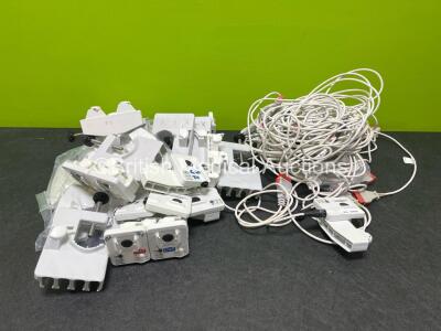 Job Lot of Patient Monitoring Cables and Accessories