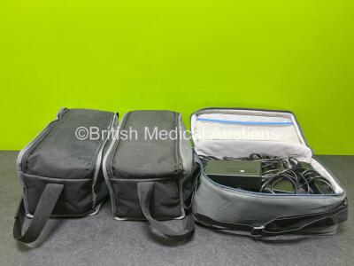 Job Lot Of Philips Respironics Dreamstation Chargers in Carry Bags