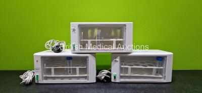 11 x Cultura M 70700R Incubators with Multirack (Different Plugs - See Photo) *3 x in Photo - 11 x in Total*