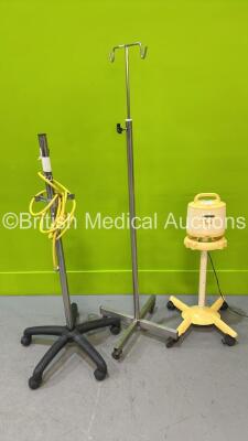 Mixed Lot Including 1 x Medela Symphony 2.0 Breast Pump (Powers Up) 1 x Drip Stand and 1 x Valve / Regulator on Stand