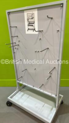 3 x Berchtold Operating Table Accessory Trolleys - 2