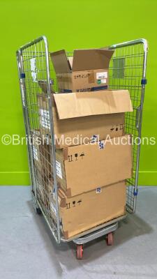 16 x Fukuda Denshi OAO-8400 Upper Trolley Units for Monitors (Boxed)