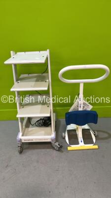 1 x Olympus TC-C1 Clinical Trolley and 1 x Locomotor Loco-311 Rota-Solo