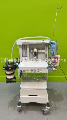 Braun Encore 500 Anaesthesia Machine with Absorber, Ampall IP-700 Infusion Pump, GAS Sevoflurane Vaporizer and pneuPAC ventiPAC 5 Ventilator and Hoses (Powers Up) *S/N 2141*