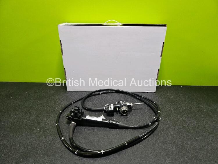 Olympus CF-Q260DL Video Colonoscope in Case - Engineer's Report : Optical System - No Fault Found, Angulation - No Fault Found, Insertion Tube - No Fault Found , Light Transmission - No Fault Found, Channels - No Fault Found, Leak Check - No Fault Found *