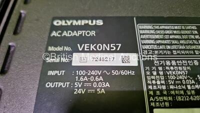 2 x Olympus AC Adaptor Model VEK0N57 Units *SN 7246217 / 7357091* - 7