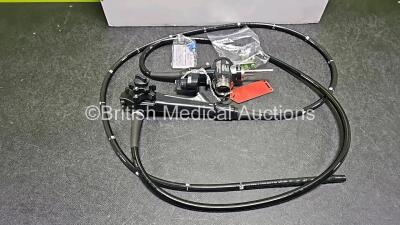 Olympus CF-Q260DL Video Colonoscope in Case - Engineer's Report : Optical System - No Fault Found, Angulation - No Fault Found, Insertion Tube - No Fault Found , Light Transmission - No Fault Found, Channels - No Fault Found, Leak Check - No Fault Found * - 2