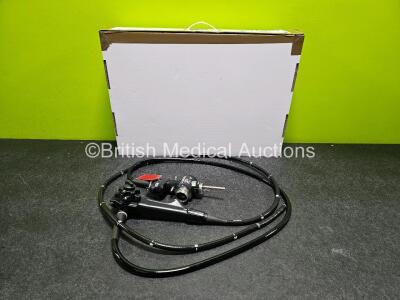 Olympus CF-Q260DL Video Colonoscope in Case - Engineer's Report : Optical System - No Fault Found, Angulation - No Fault Found, Insertion Tube - No Fault Found , Light Transmission - No Fault Found, Channels - No Fault Found, Leak Check - No Fault Found *