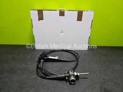 Olympus GIF-H260 Video Gastroscope in Case - Engineer's Report : Optical System - No Fault Found, Angulation - No Fault Found, Insertion Tube - No Fault Found , Light Transmission - No Fault Found, Channels - No Fault Found, Leak Check - No Fault Found *S