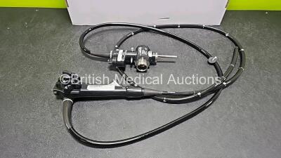 Olympus CF-Q260DL Video Colonoscope in Case - Engineer's Report : Optical System - No Fault Found, Angulation - No Fault Found, Insertion Tube - Monor Kink at Grip, Light Transmission - No Fault Found, Channels - No Fault Found, Leak Check - No Fault Foun - 2